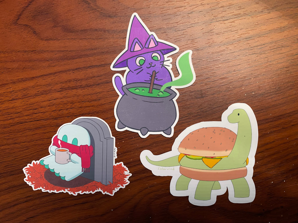 Cute vinyl sticker bundle