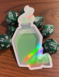 Reanimation Potion holographic vinyl sticker